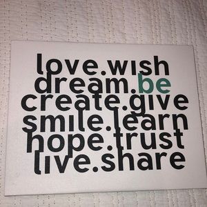 Inspiring Word Art Wall Art